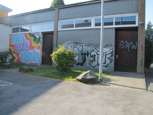 Barrierefreier Eingang Realschule am Bohlgarten